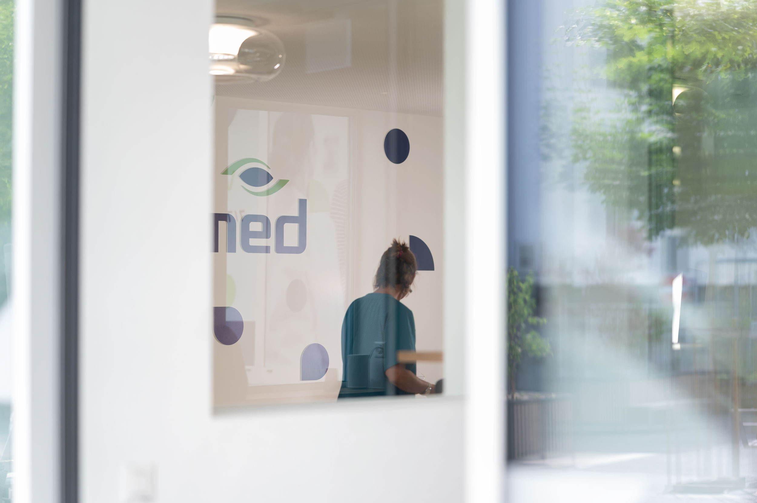 Shooting de l'intérieur du centre médical de sierre