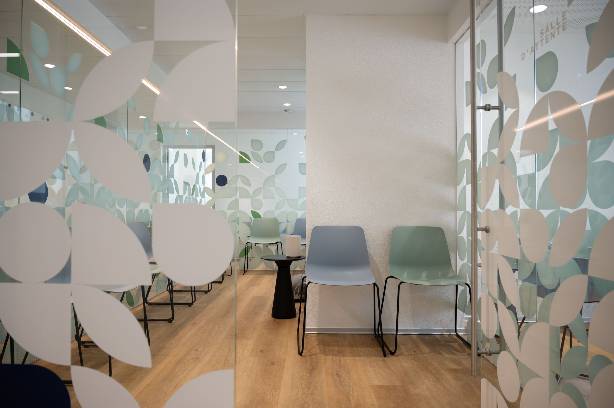 Shooting de l'intérieur du centre médical de sierre